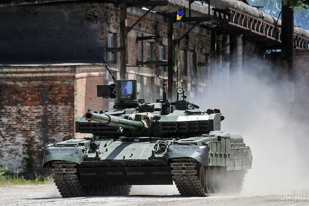Украинский танк т 84 Оплот
