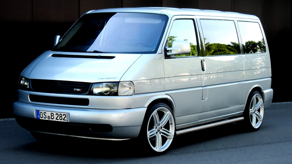 T4 Volkswagen зеленый
