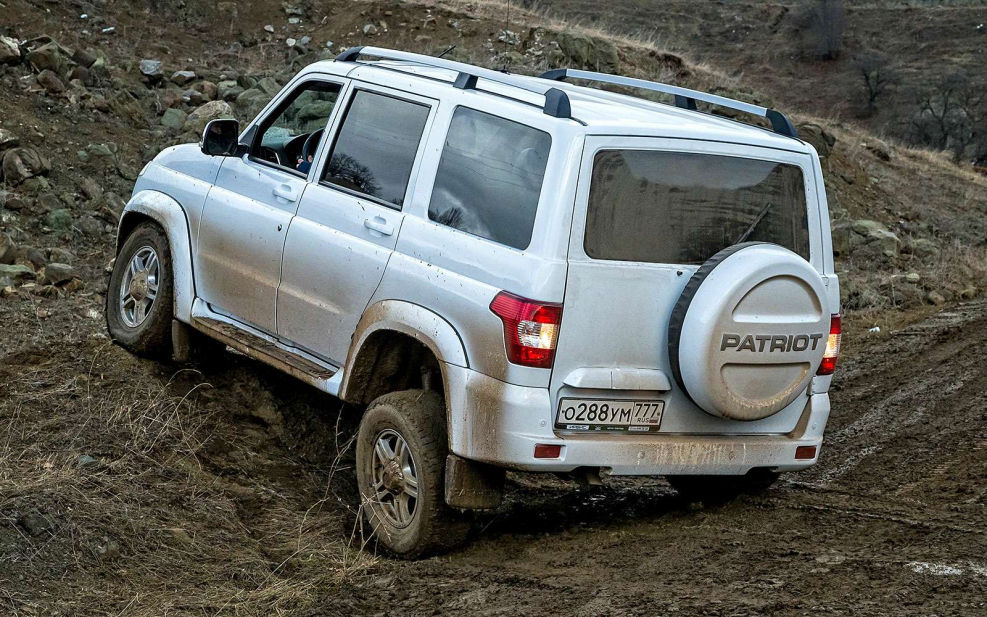 Диагональное вывешивание УАЗ Патриот