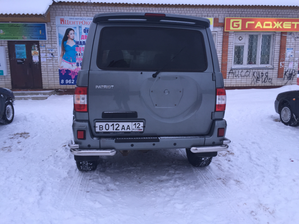 Автобокс на УАЗ Патриот