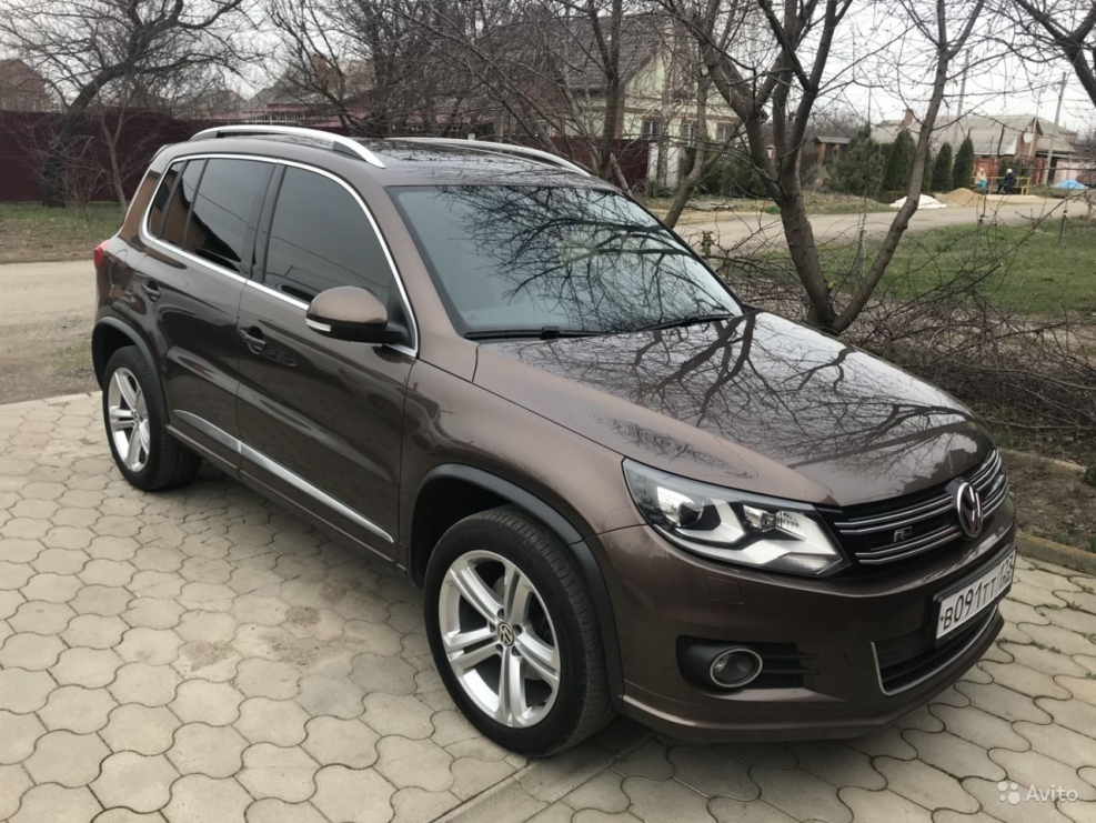 Тигуан 2014 коричневый