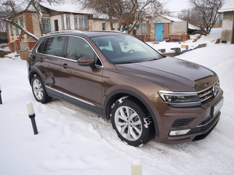 Volkswagen Tiguan 2021 коричневый Ginger