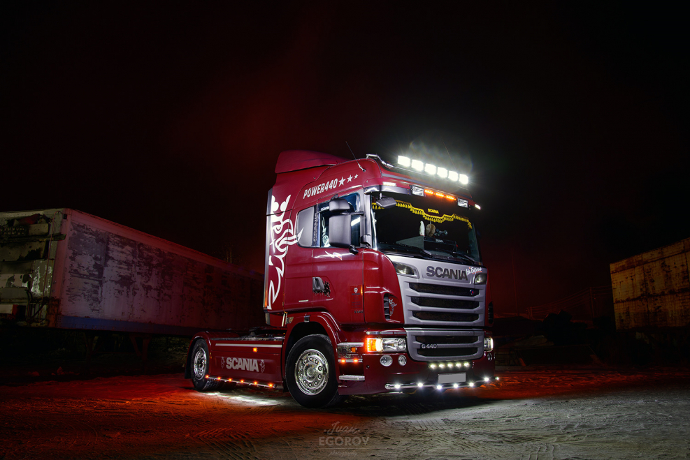Scania g440 тягач