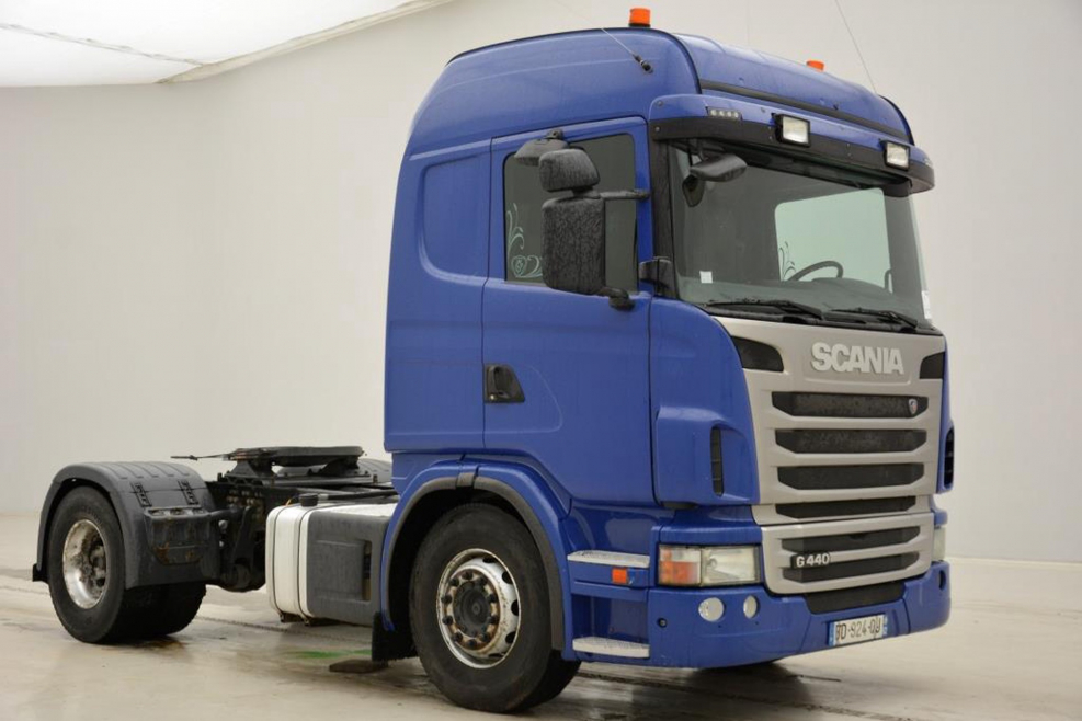 Scania g440 NTG белая