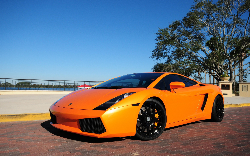 Ламборгини Gallardo оранжевая