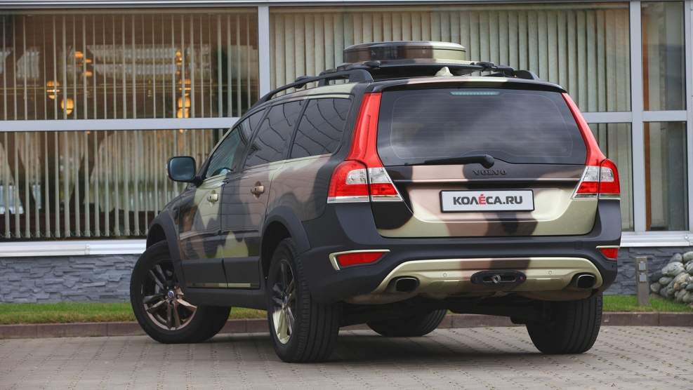 Volvo xc70 камуфляж