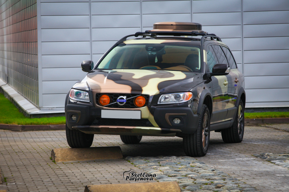 Volvo xc70 камуфляж