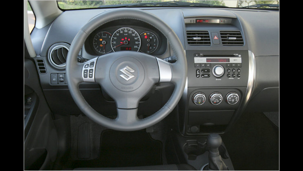 Suzuki sx4 2008 панель