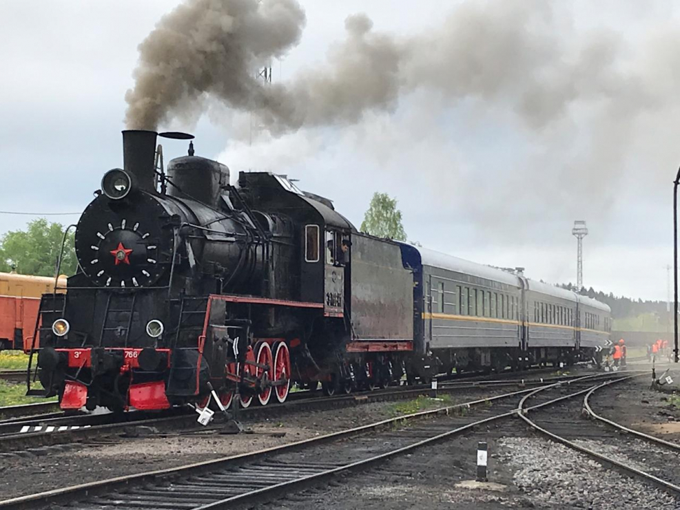 Ретропоезд Рускеала Сортавала