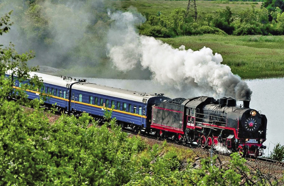 Паровоз Сортавала Рускеала