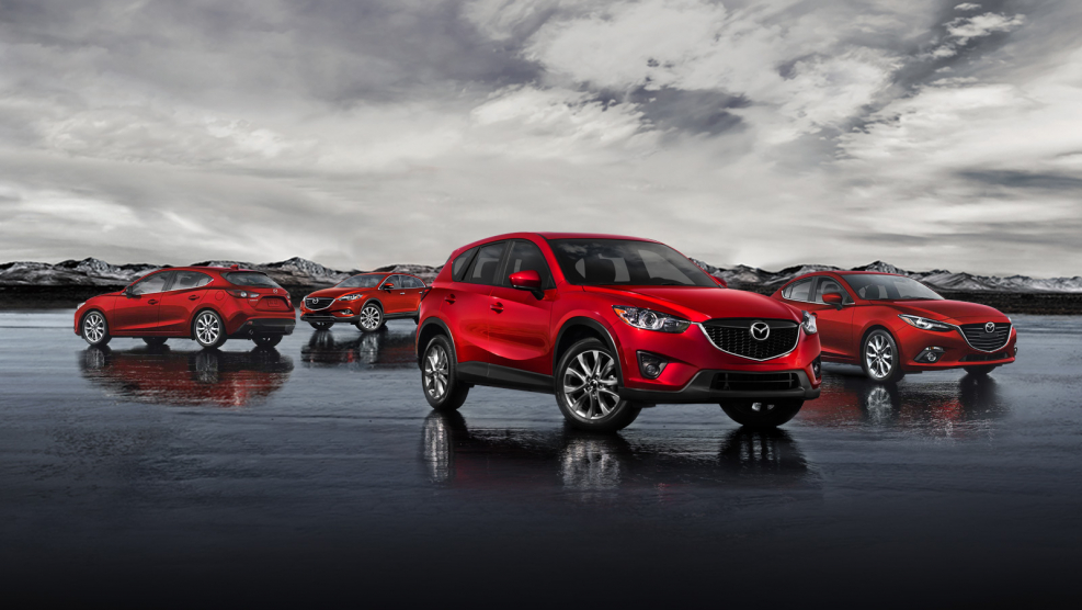 Mazda Модельный ряд
