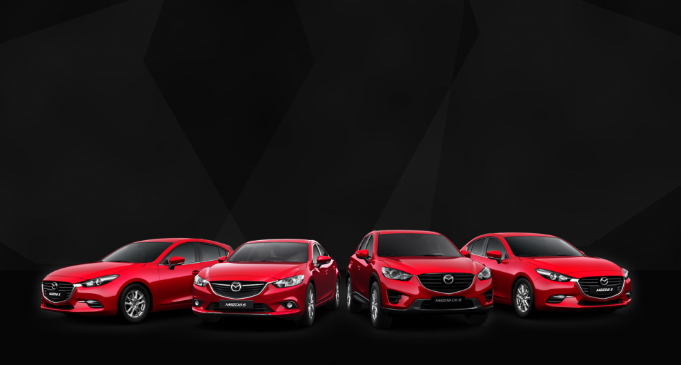 Вся линейка Mazda