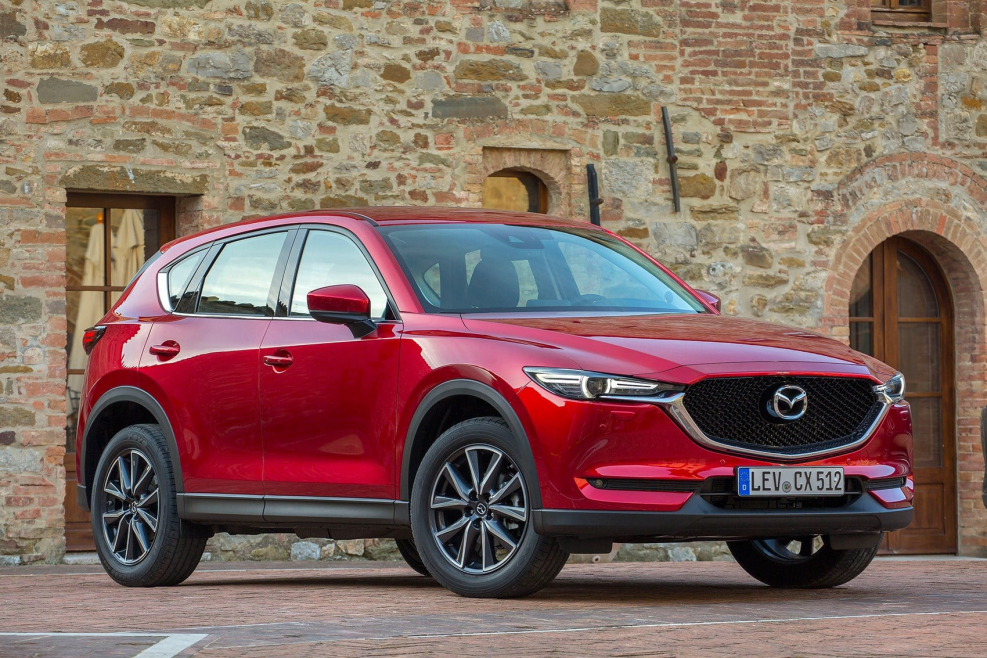 Mazda CX-5 красная 2019