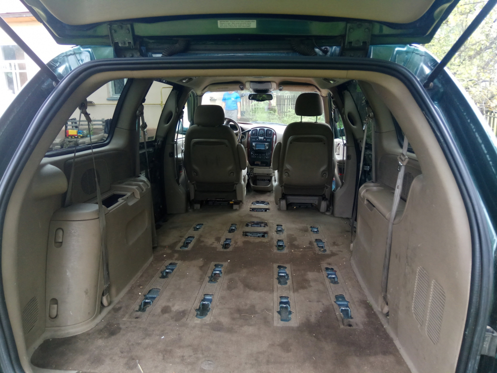 Chrysler Voyager 2002 салон