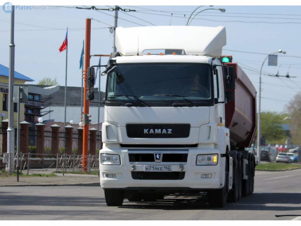 КАМАЗ н684ам142