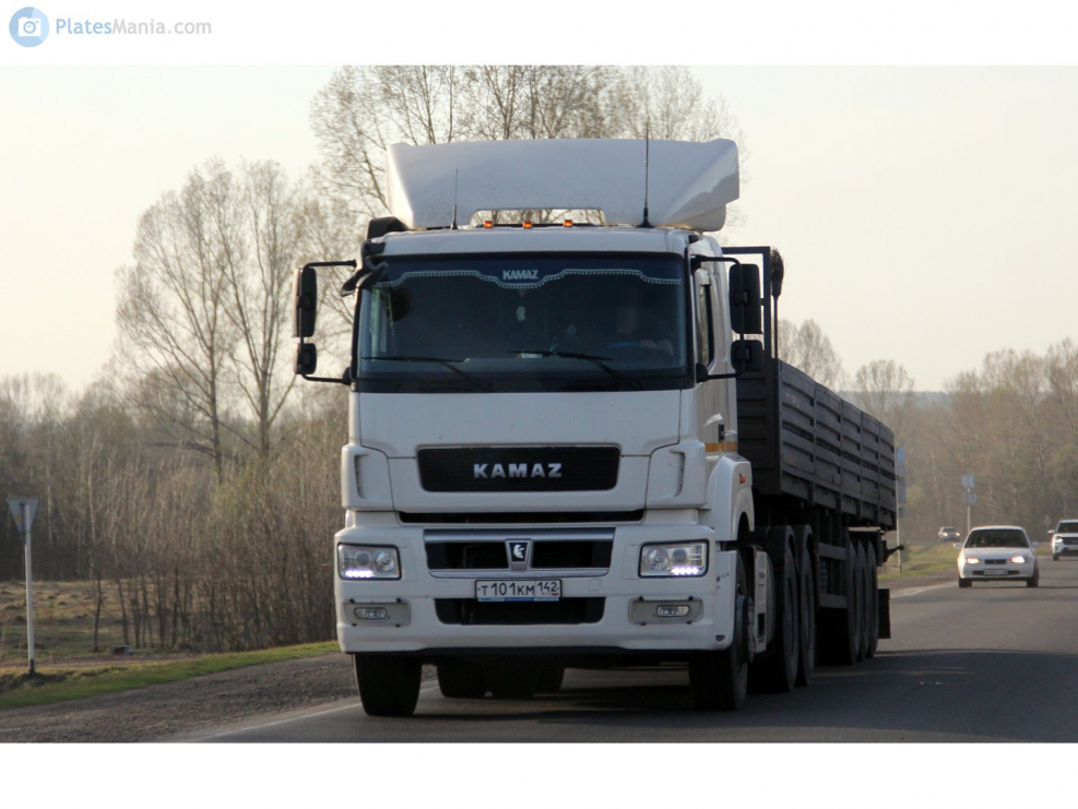 КАМАЗ 65206 сцепка