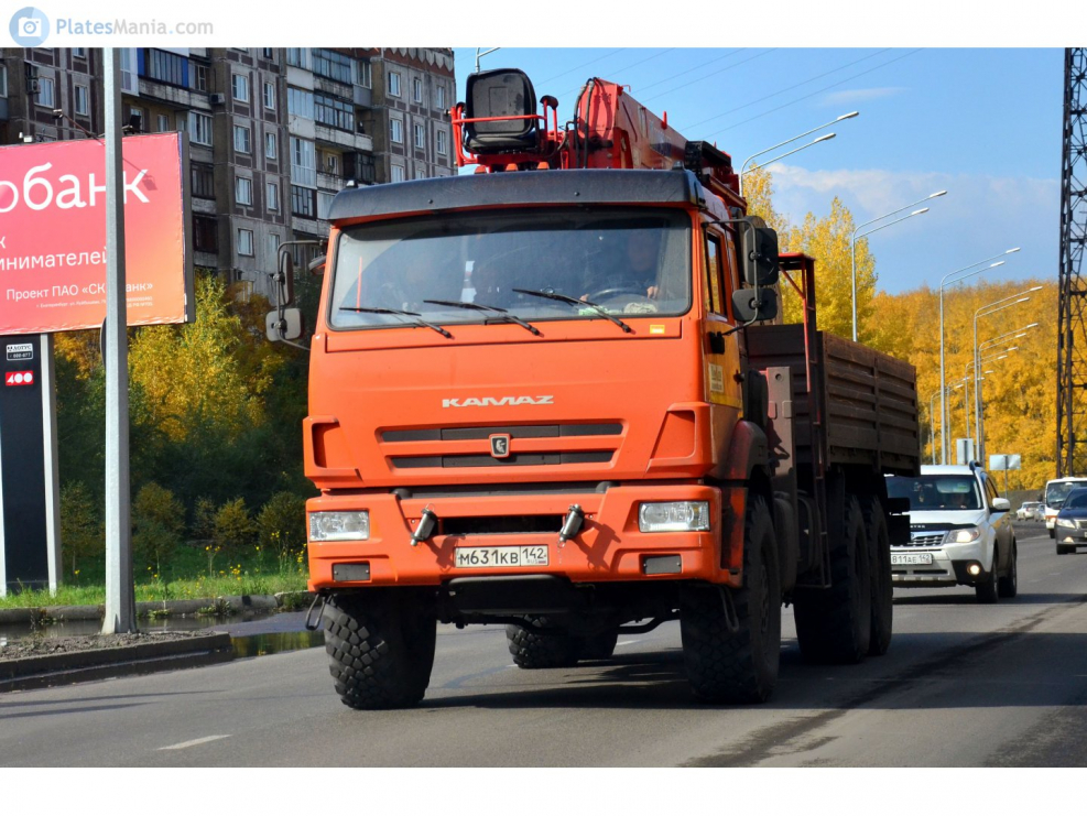 Бамкблсиа КАМАЗ 43118