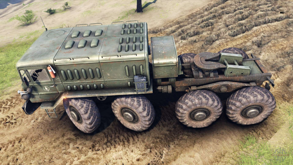 МАЗ военный тягач 535