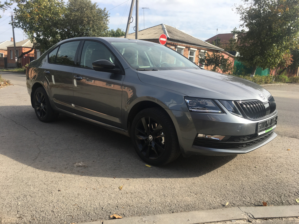 Skoda Octavia a7 Black Edition Grey