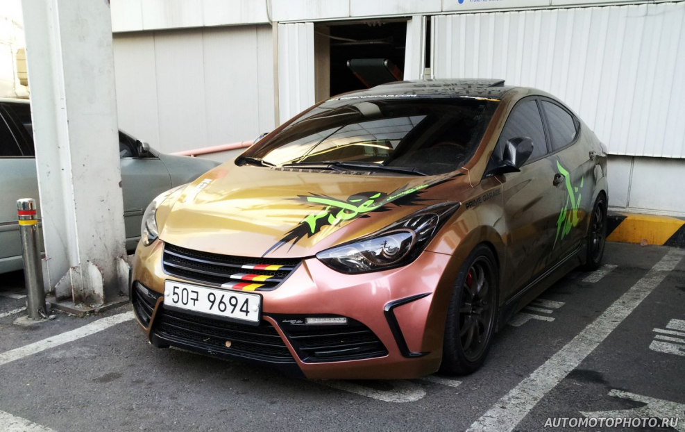 Hyundai Элантра 2013 Tuning