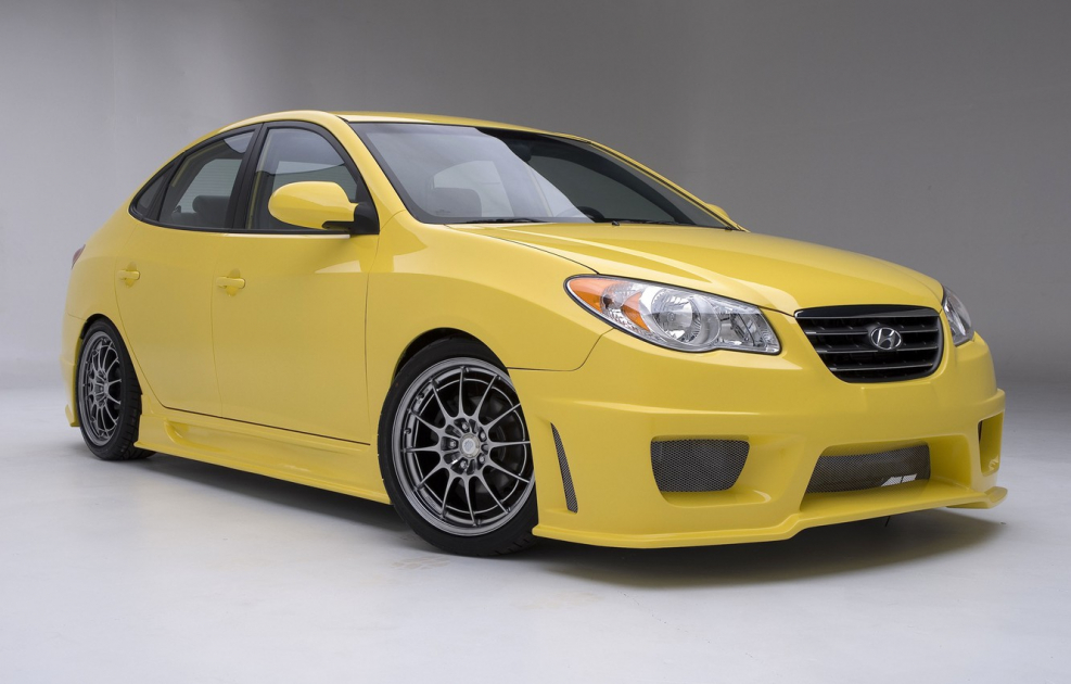Hyundai Elantra 2012 тюнинг