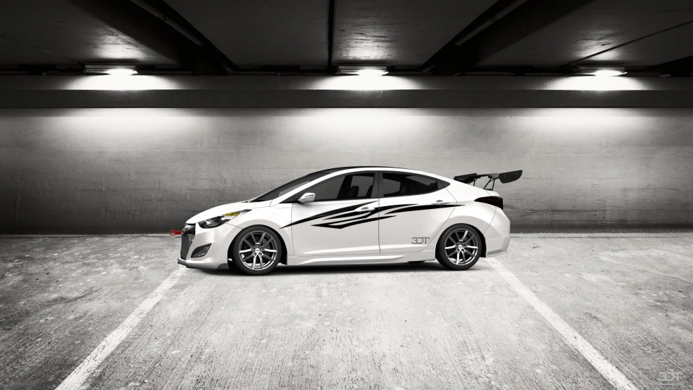 Hyundai Elantra MD stance
