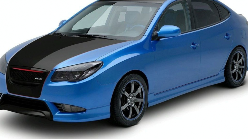 Hyundai Elantra 20 белый