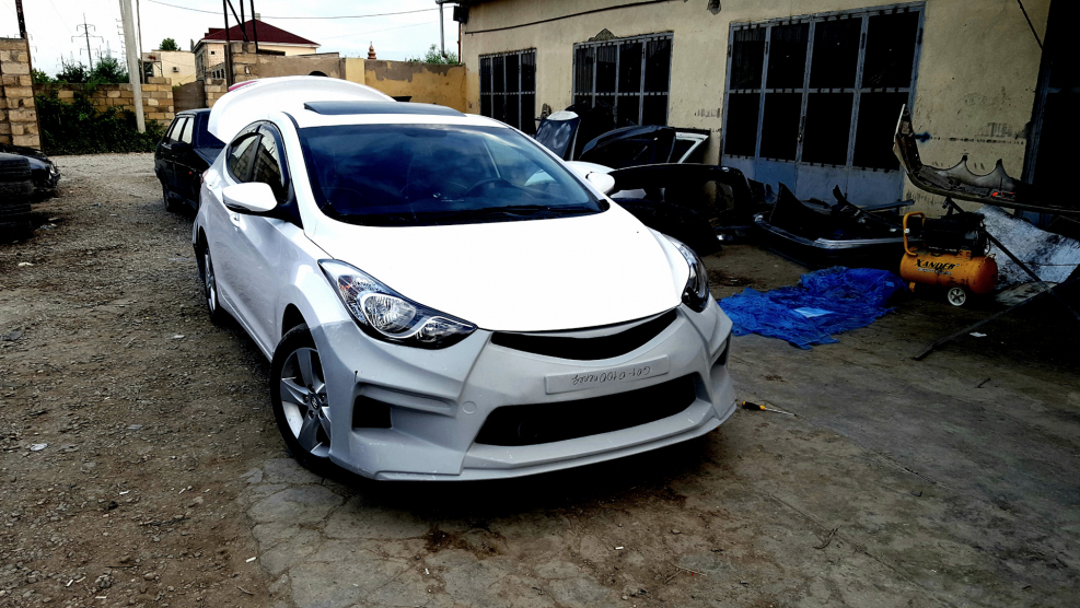 Hyundai Elantra обвес 2003