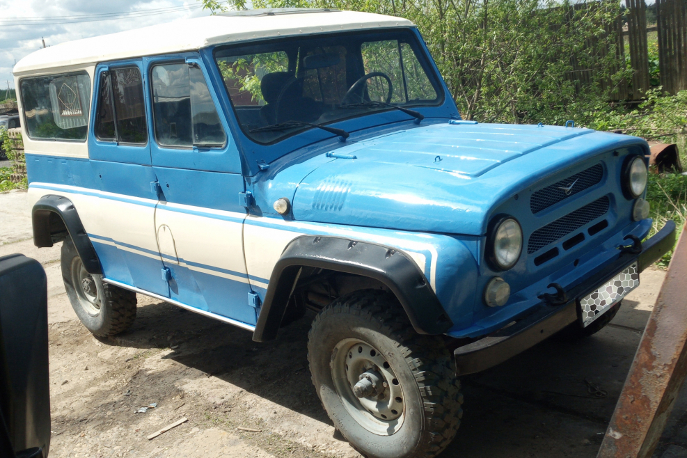 УАЗ-3153 синий