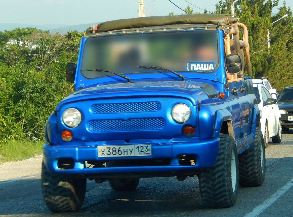 УАЗ 3153 изнутри