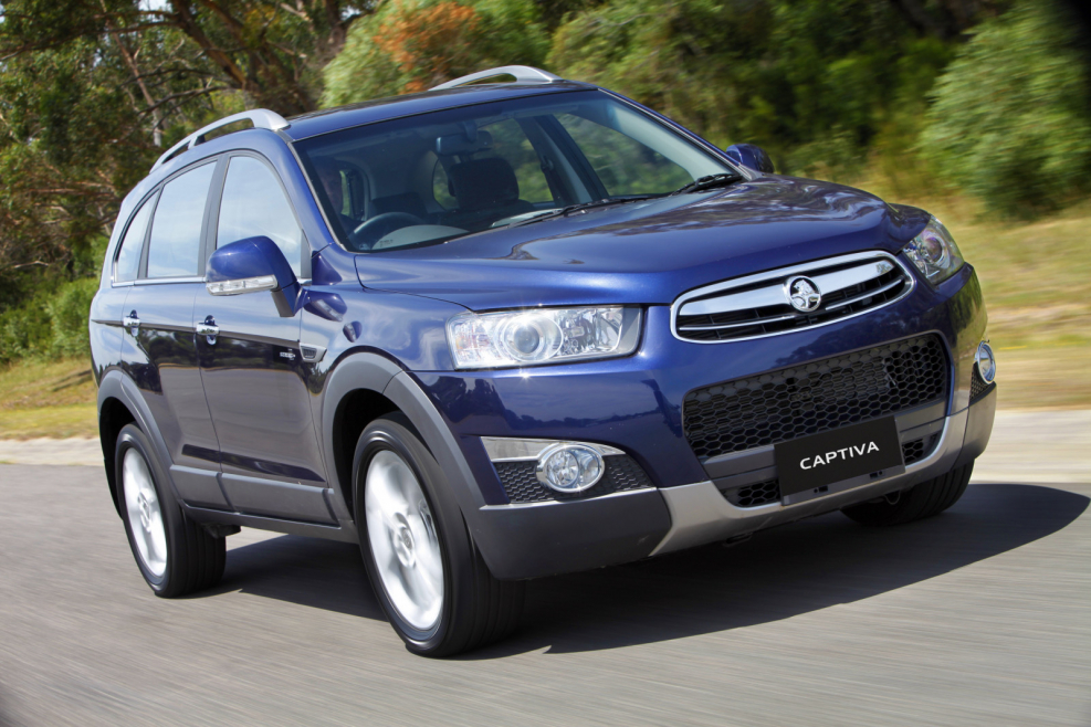 Chevrolet Captiva лифт