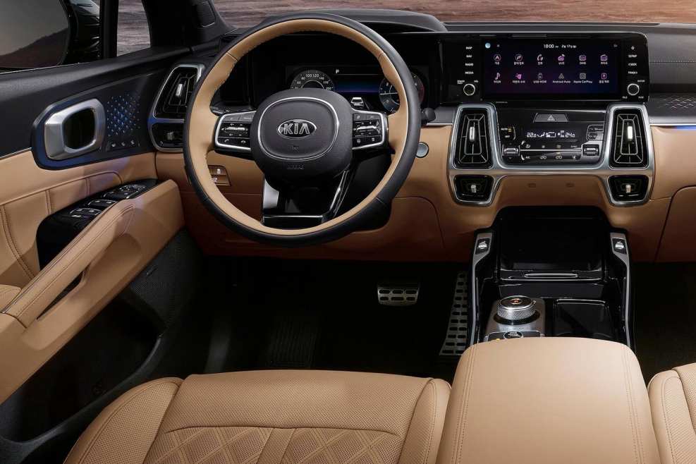 Kia Sorento 2021 салон