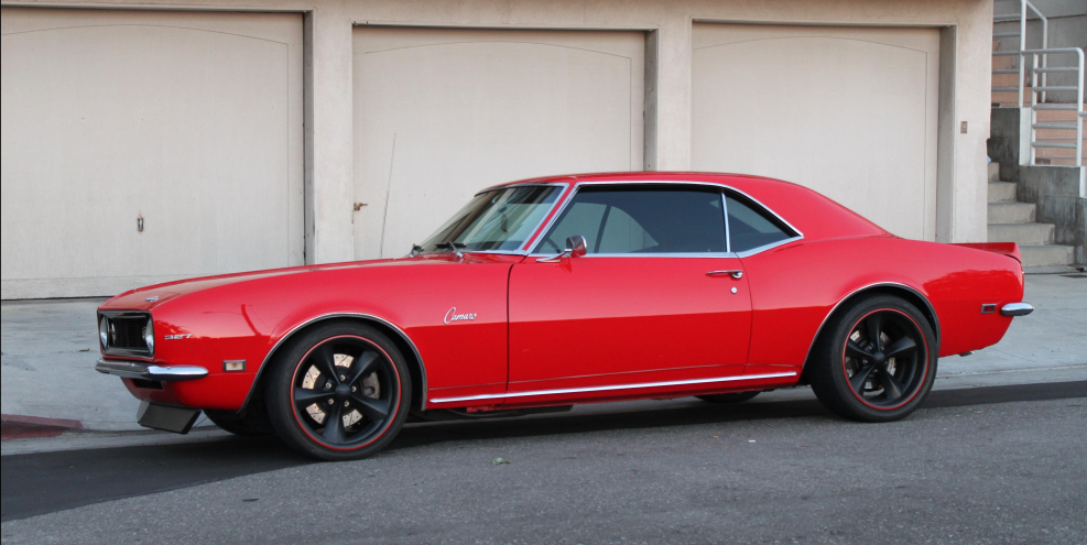 Chevrolet Camaro 1988 красный