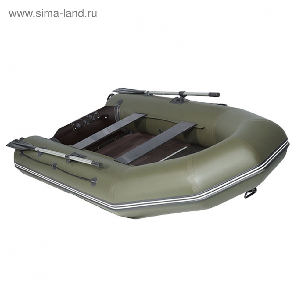 Лодка ПВХ Лоцман 290 ЖС киль