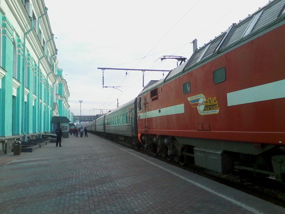 Поезд Омск РЖД Омск