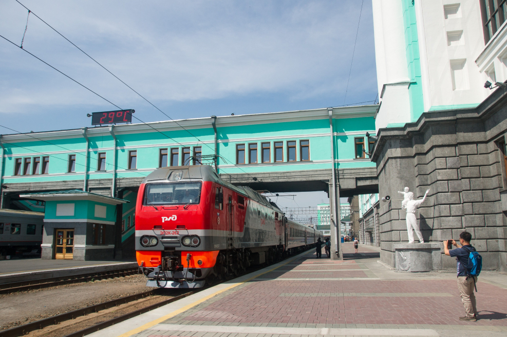 Новосибирск главный из поезда