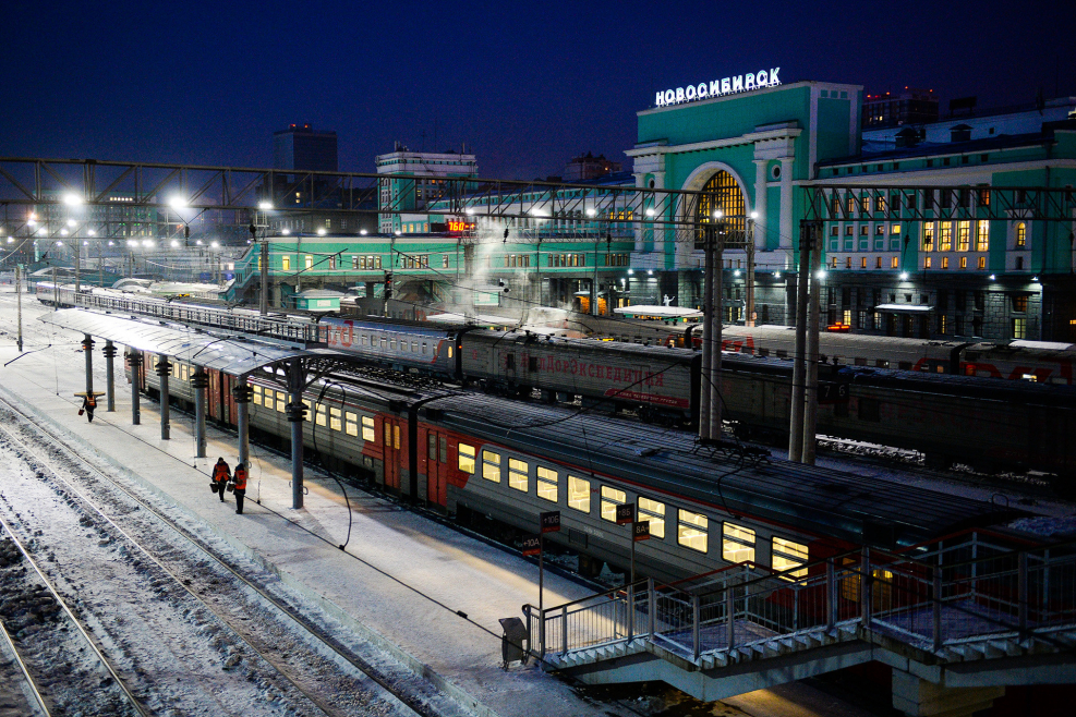 Железнодорожная станция Сибирская Новосибирск