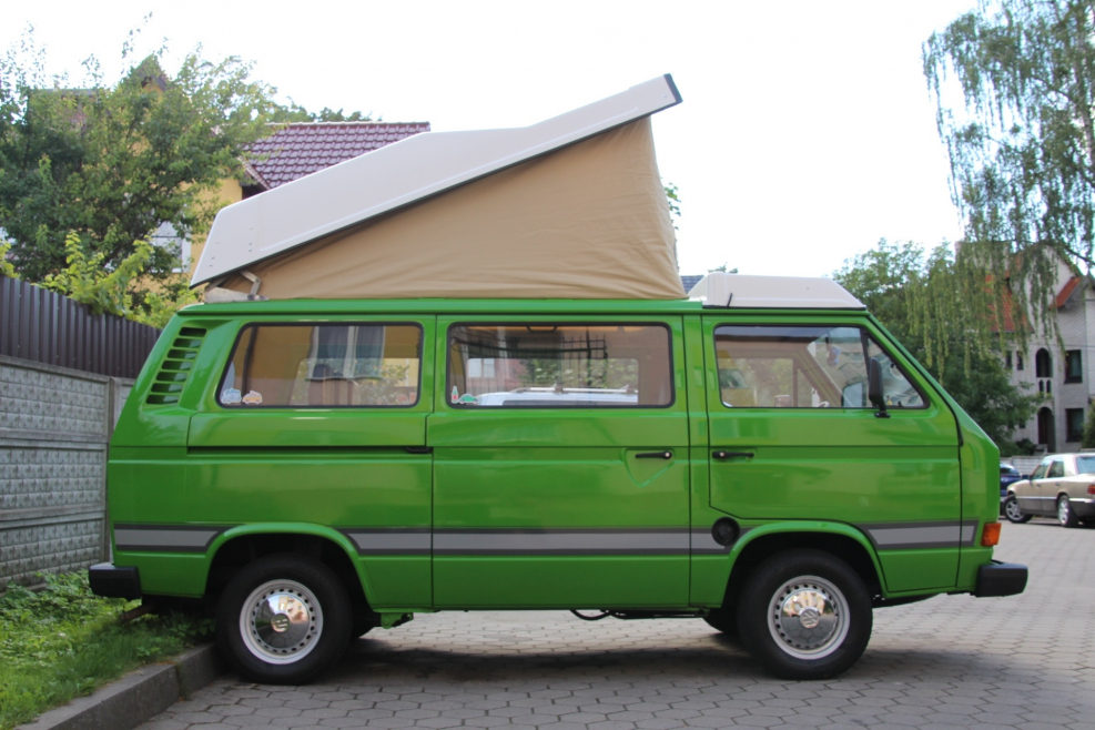VW Transporter t3 зеленый