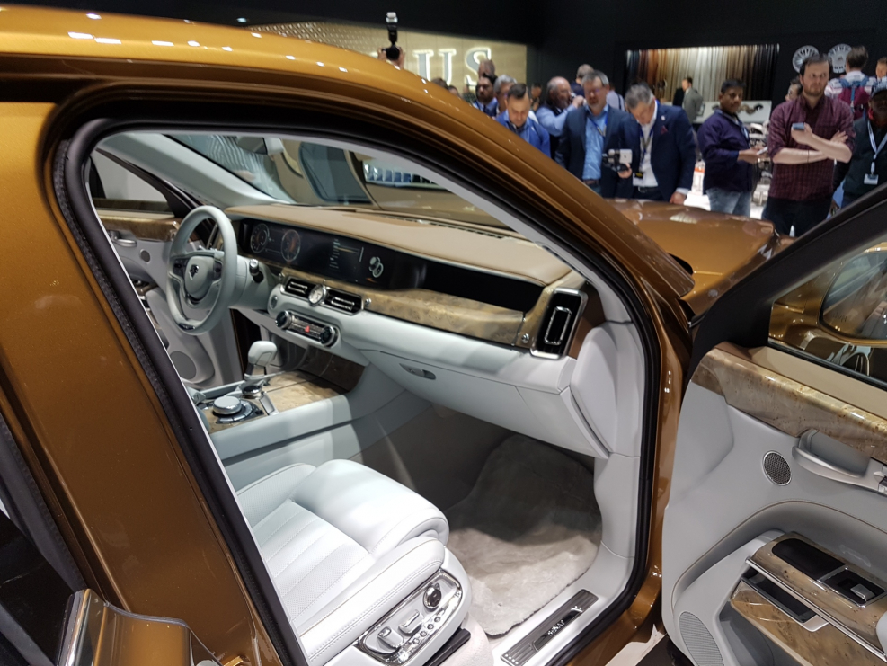 Aurus Senat s600 салон