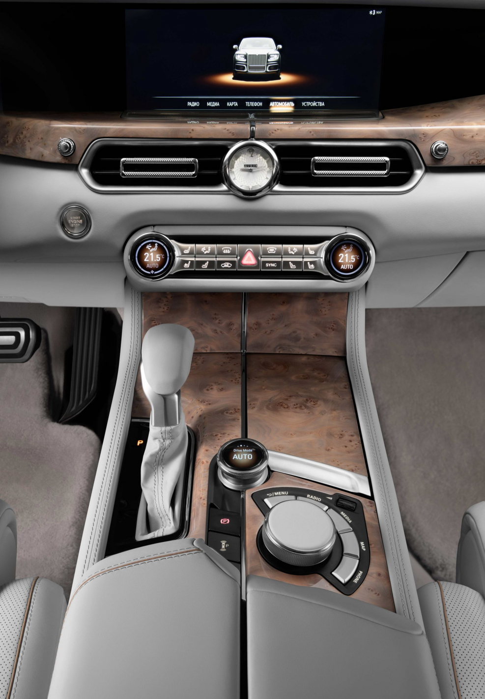 Aurus Senat s600 интерьер