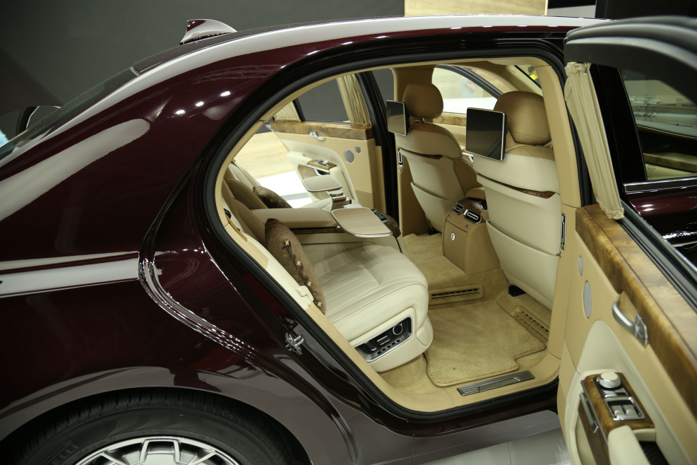 Aurus Senat s600 интерьер