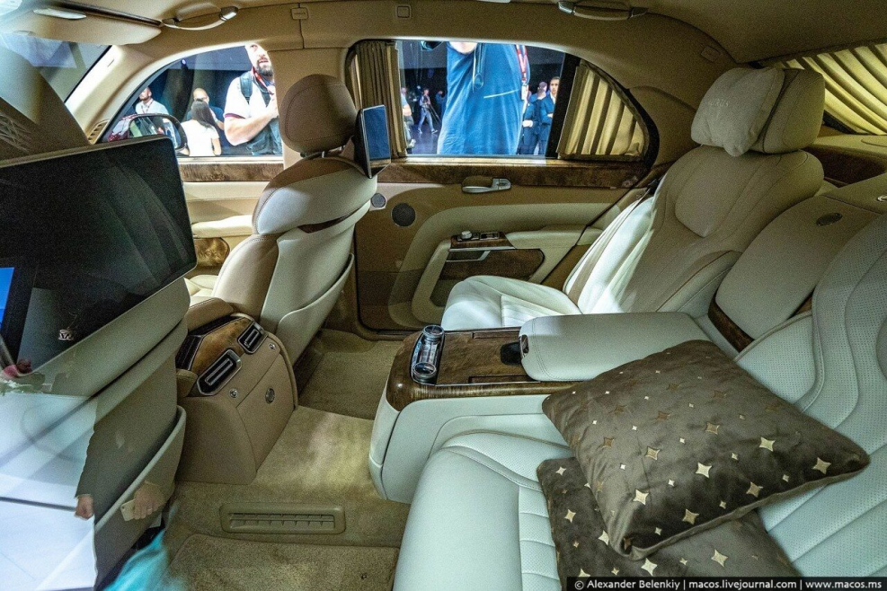 Aurus Senat s600 салон