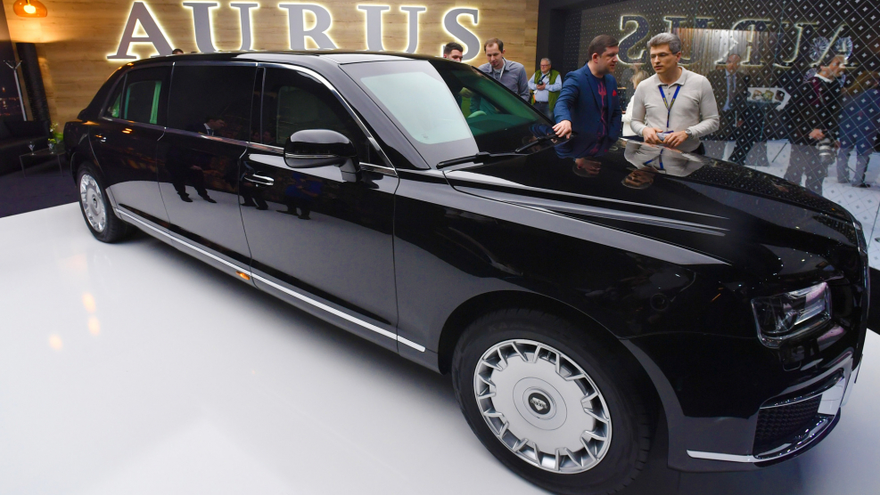Aurus Senat Limousine l700 салон