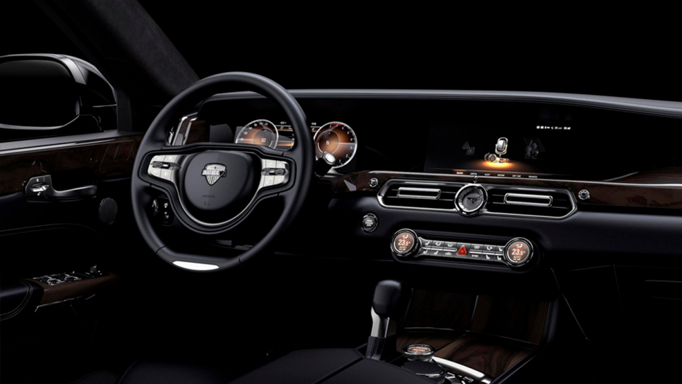 Aurus Senat s600 интерьер