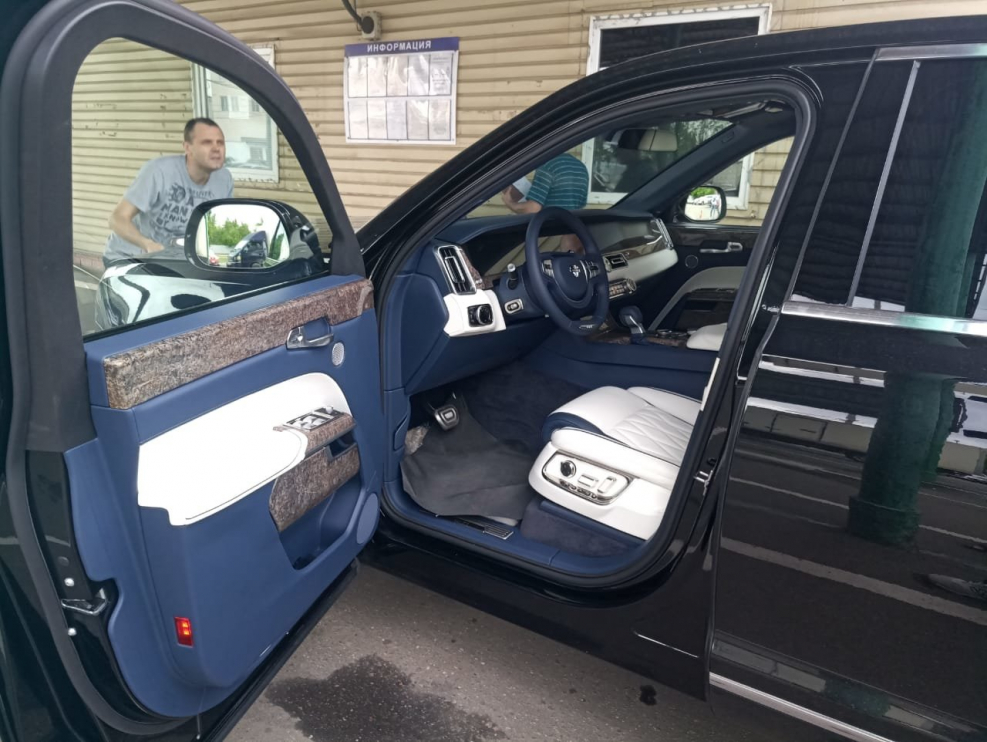 Аурус Сенат s600 салон