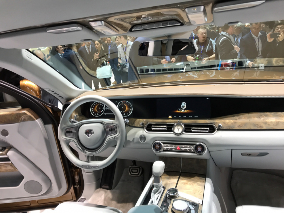 Aurus Senat s600 салон