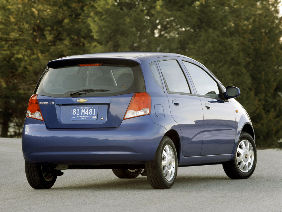 Chevrolet Aveo t200 хэтчбек