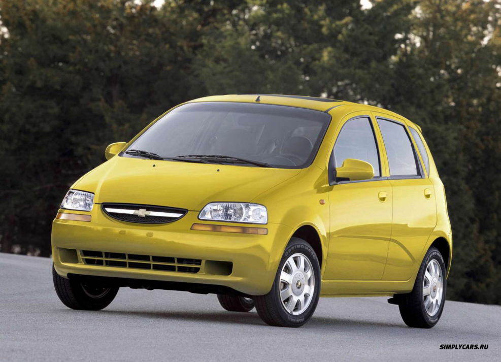 Шевроле Авео хэтчбек 2002
