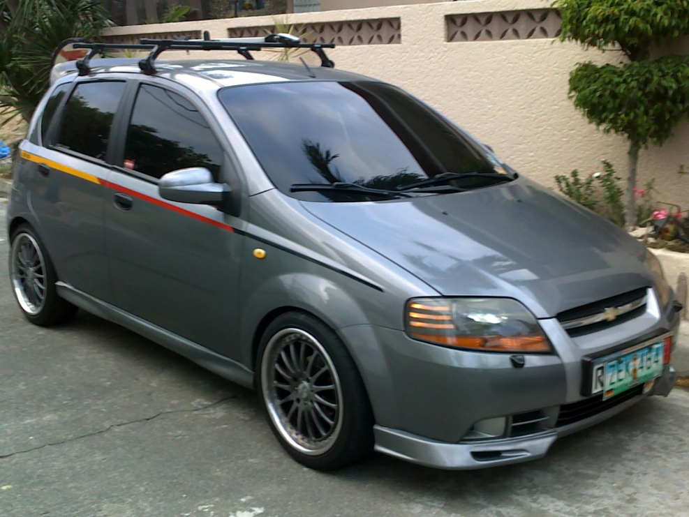 Chevrolet Aveo t200 хэтчбек обвес