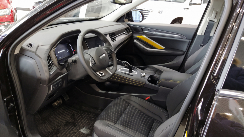 Haval f7x салон ткань